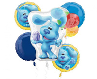 #BFK Balon foliowy 18" BOUQUET BLUE'S CLUES