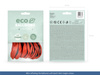 Balony Eco 30cm metalizowane, zielona trawa (1 op. / 10 szt.)