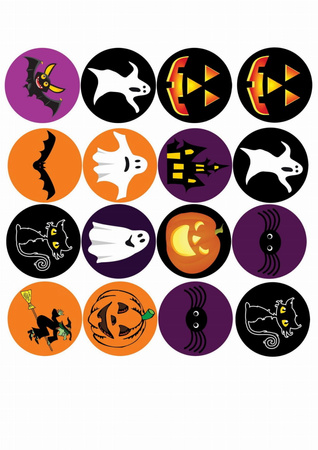 Wydruk jadalny HALLOWEEN WZ.XVI