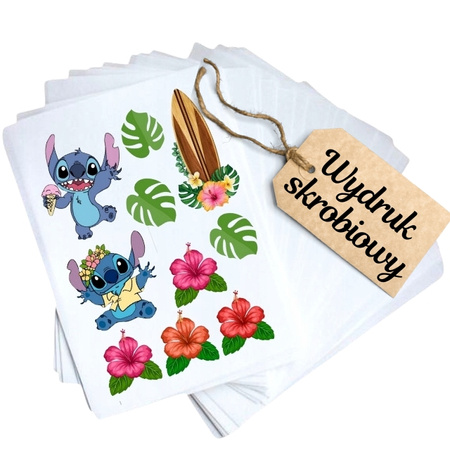 Opłatek na tort LILO & STICH WZ. II
