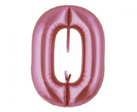 #BFK Balon Ibrex Chain Hel, ogniwo 29"x21", Metallic Pink, 5 szt.
