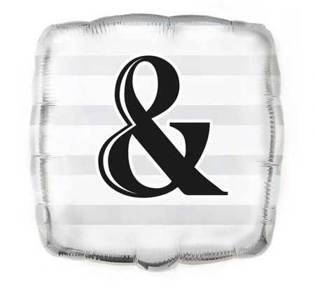#BFK Balon foliowy UQ 18" SQR "&" KK