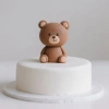 Lukier plastyczny masa cukrowa do modelowania figurek na tort BRĄZOWA 250g Saracino
