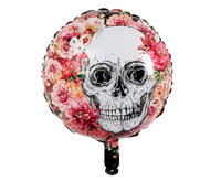 #BFK Balon foliowy Czaszka Muerte