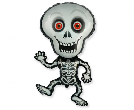 #BFK Balon foliowy 24"  FX - Szkielet (szary), niepakowany