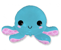 #BFK Balon foliowy 24 cale FX - Szczęśliwa ośmiornica, pakowany