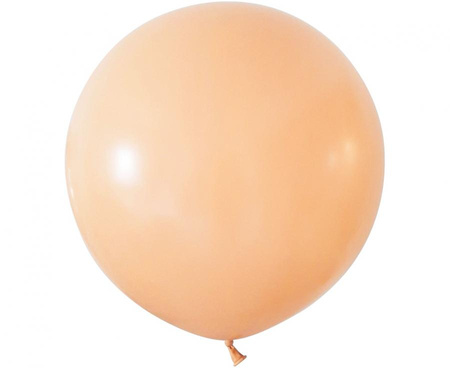#BL Balony Beauty&Charm, makaronowe, łososiowe 24"/ 2 szt.