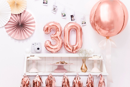 Girlanda 1st Birthday - Flagietki, 1,3m