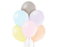 #BL Balony B105 Pastel Macaron Assorted 50 szt.