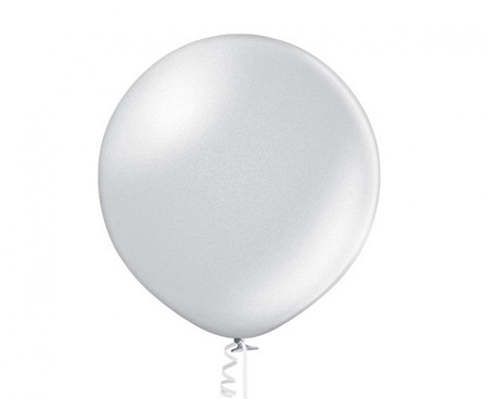 #BL Balony Beauty&Charm, metalizowane srebrne 24"/ 2 szt.