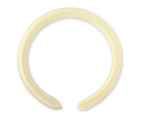 #BL Balony D4 - Rurki włoskie kość słoniowa 59/ 100 szt. (macaron)