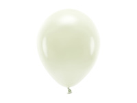 Balony Eco 26cm pastelowe, kremowy (1 op. / 10 szt.)