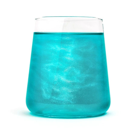 Jadalny brokat do napojów AQUAMARINE GLITER NIEBIESKI