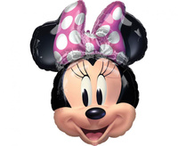 #BFK Balon foliowy SuperShape Myszka Minnie, 53x66 cm, zapakowany