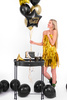 Balon okrągły Glossy 60cm, srebrny