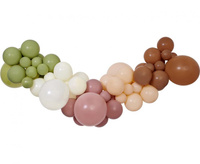 #GB Girlanda balonowa DIY Boho, 65 szt.