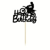 Topper na tort HAPPY BIRTHDAY MOTOCYKL MOTOR