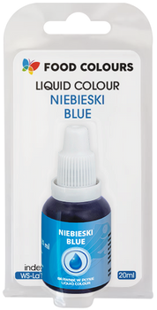 Barwnik w płynie NIEBIESKI 20 ml Food Colours