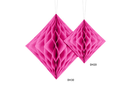 Balon foliowy &, 35cm, ciemny różowy