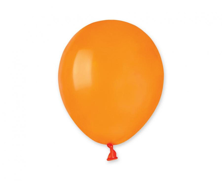 #BL Balony A50 pastel 5" - pomarańczowe 04/ 100 szt.