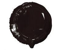 #BFK Balon foliowy "Okrągły", czarny, 18"