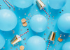 Balony Eco 26cm metalizowane, fiolet (1 op. / 100 szt.)