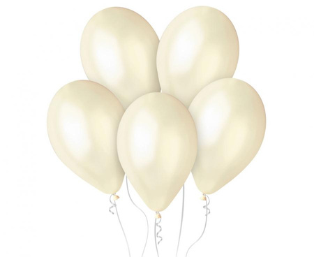 #BL Balony GM110 metal 12" - kość słoniowa 58/ 100 szt.