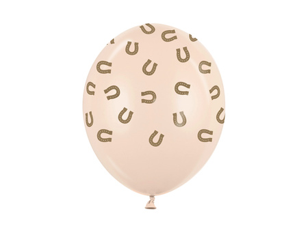 Balony foliowe do girland Stokrotki, średnica 65 cm, kremowe (1 op. / 4 szt.)