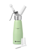 Syfon do bitej śmietany 0,5L, Pistacjowy, ?80x(H)260mm HENDI