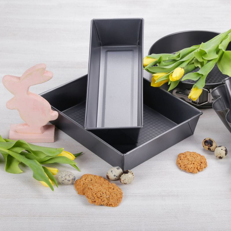 Brytfanna nieprzywieralna Galicja 30x11x7 cm - zbliżenie na krawędzie