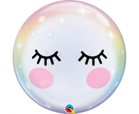 #BFK Balon foliowy 22" QL Bubble Poj. Rzęsy KK