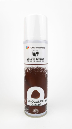 Zamsz w sprayu CZEKOLADA DESEROWA 250 ml Food Colours