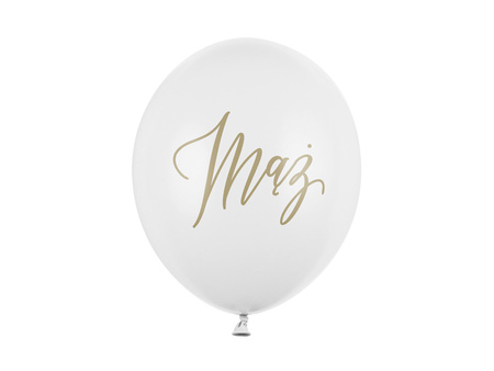 Balony 30cm, Bride to be, Crystal Clear (1 op. / 50 szt.)