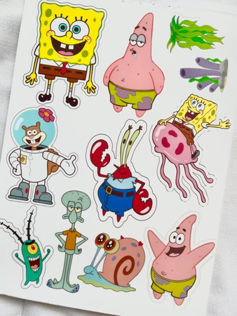Wydruk jadalny opłatek na tort SPONGEBOB wz.III