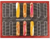 Mata perforowana do pieczenia eklery 30x40 cm AIR MAT Silikomart