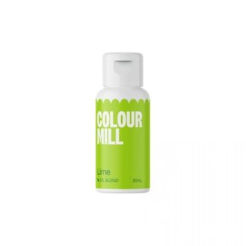 Barwnik olejowy do mas tłustych LIME 20 ml Colour Mill