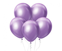 #BL Balony Beauty&Charm, platynowe j. fioletowe 18"/ 5 szt.