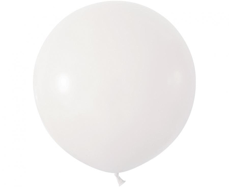 #BL Balony Beauty&Charm, pastelowe, białe 24"/ 2 szt.