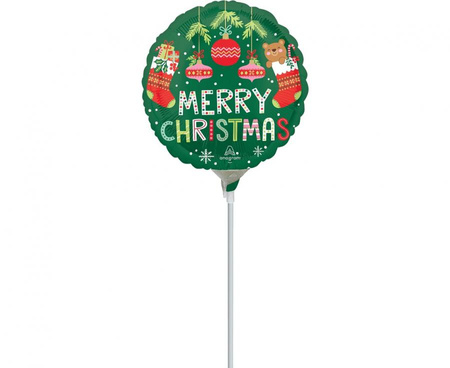 #BFK Balon foliowy Beary Christams, 23 cm