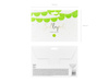 Balon foliowy Litera ''O'', 35cm, holograficzny