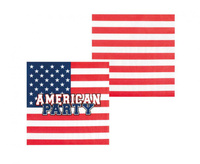 #ZSE Serwetki papierowe American Party, 33 x 33 cm, 20 szt. EKM