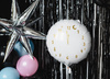 Balon foliowy Cyfra ''1'', 86cm, srebrny