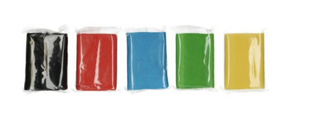 Masa cukrowa Zestaw mas cukrowych Essential 5x 100g FunCakes