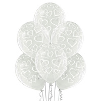#BL Balony D11 Hearts CR 038 1C5S, 6 szt.