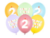 Balony Strong 43cm, Pastel Light Misty Blue (1 op. / 25 szt.)