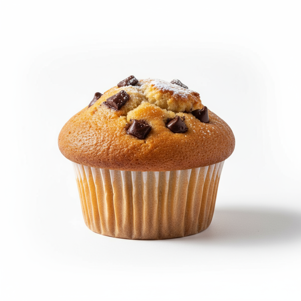 Profil białych papilotek do muffinek 50x30 mm z zaznaczoną wysokością i średnicą