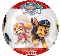 #BFK Balon foliowy 16" ORBZ - kula Paw Patrol Chase i Marshall