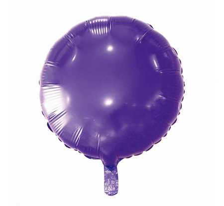 #BFK Balon foliowy "Okrągły", fioletowy, 18" KK