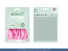 Balony Eco 30cm pastelowe, czarny (1 op. / 10 szt.)