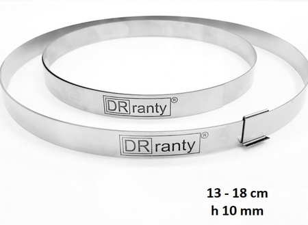 Regulowany rant do żelki 13-18 cm h10 mm DR ranty
